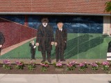 Sacco and Vanzetti Mural - Syracuse University - HBC